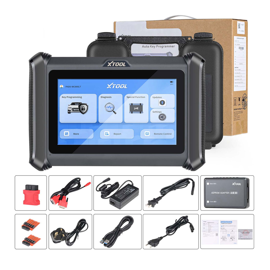 2024 New XTOOL X100 PADS Key Programmer with Built-in CAN FD DOIP Supports 23 Service Functions Replace X100 PAD 2 Years Update | Emirates Keys