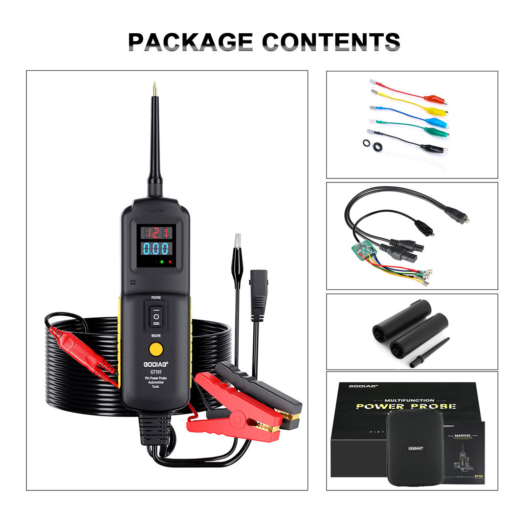 Pacote de sonda de potência GODIAG GT101 PIRT