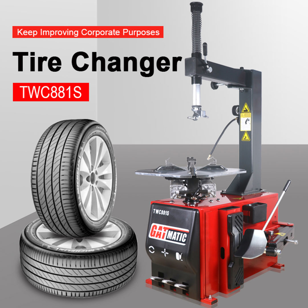 GATmatic TWC881S Tire Changer Semi-automatic Tire Changer Is A Fundamental Machine For Your Garage Or General Automotive Service Department | Emirates Keys