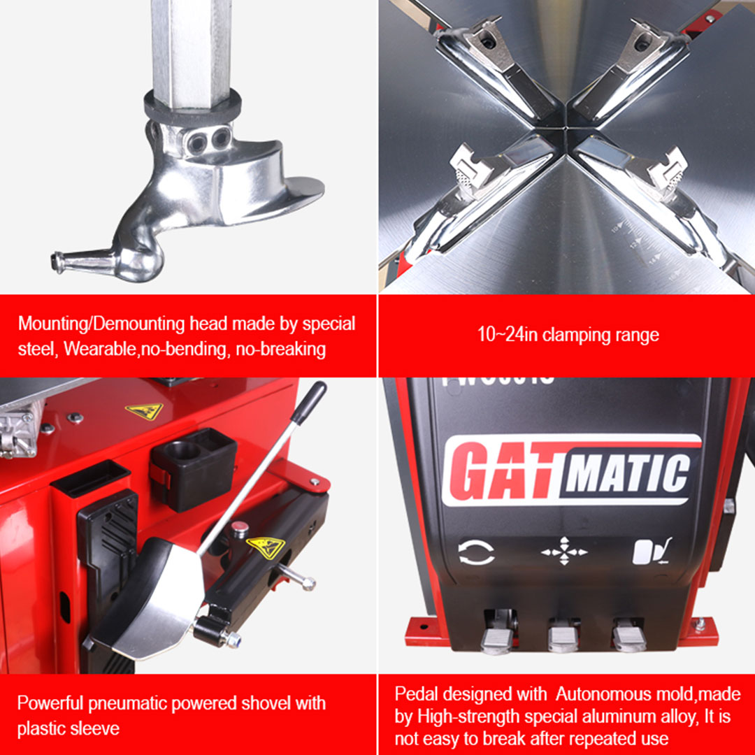 GATmatic TWC881S Lastik Değiştirici Yarı Otomatik Lastik Değiştirici Garajınız veya Genel Otomotiv Servis Departmanınız İçin Temel Bir Makinedir | Emirates Keys