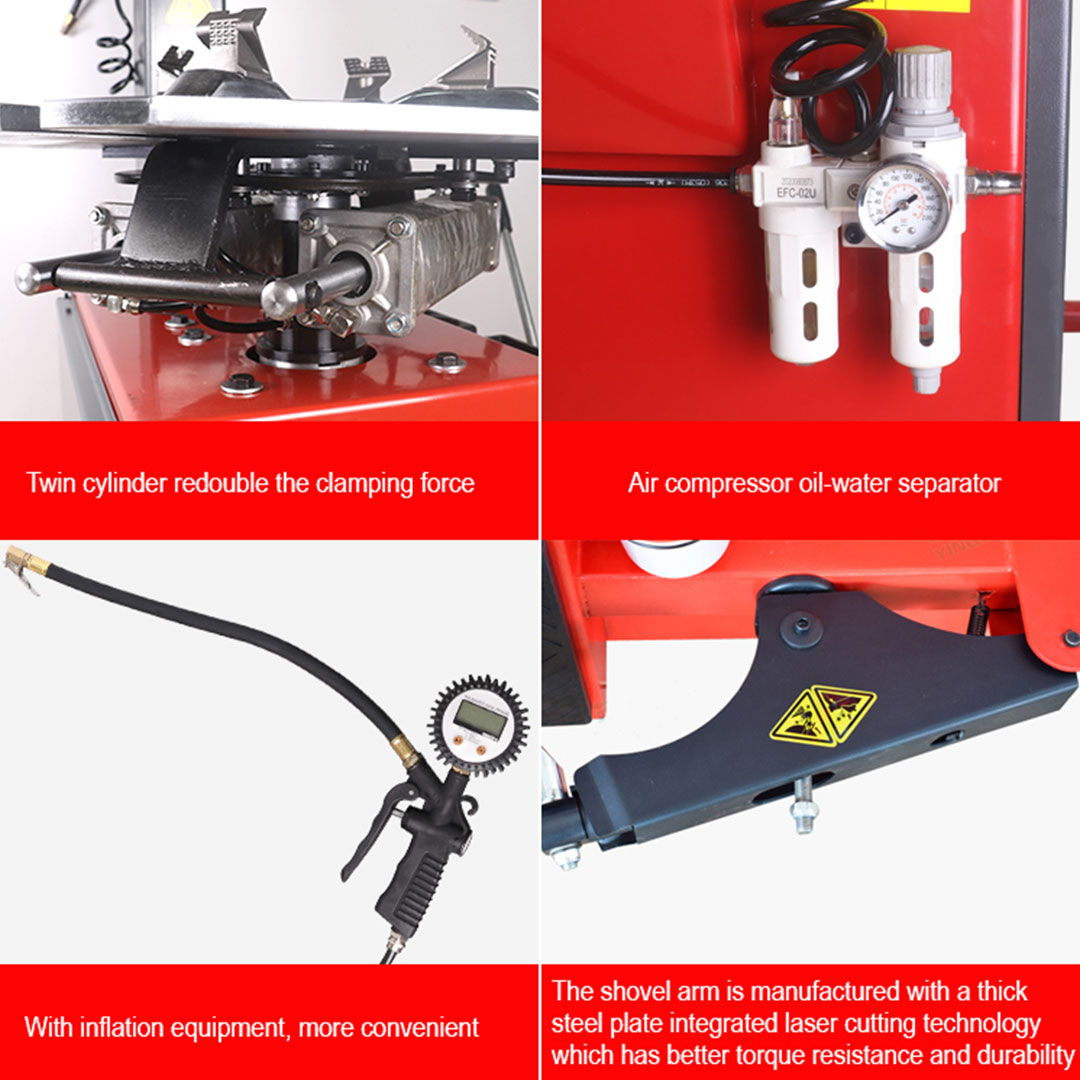 GATmatic TWC881S Tire Changer Semi-automatic Tire Changer Is A Fundamental Machine For Your Garage Or General Automotive Service Department | Emirates Keys