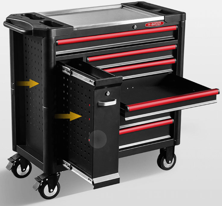 New GATmatic GEC90 Heavy-duty Rolling Tool Cabinet Steel Worktop Is One Of The Ultimate Choices For Mechanics, Enthusiasts, Or Garages | Emirates Keys