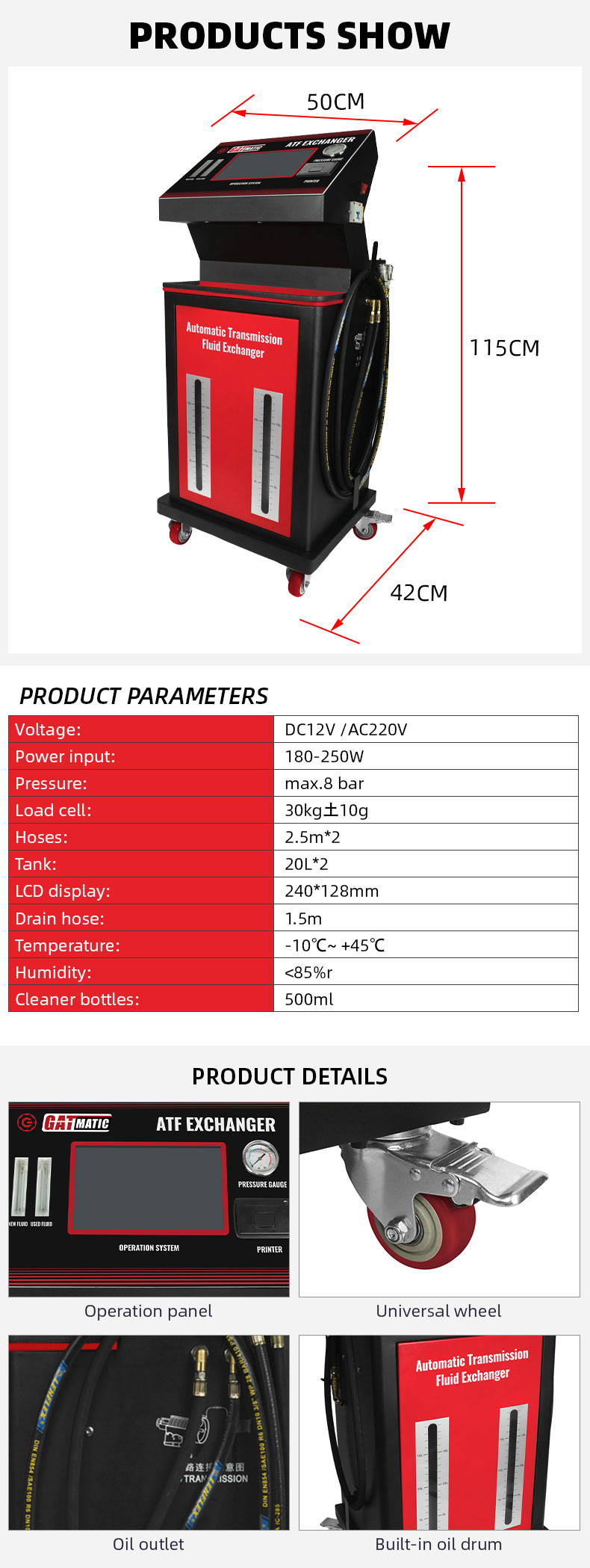 Trocador de fluido de transmissão automática GATmatic GT-516 Uma função rápida e fácil para trocas de filtro de transmissão durante a troca de ATF | Emirates Keys