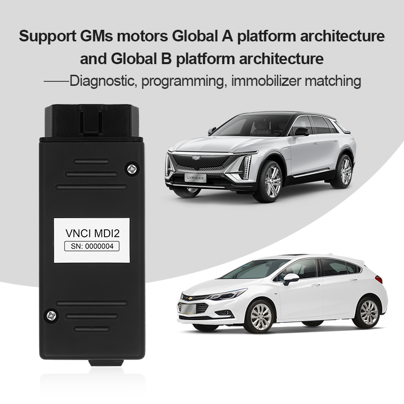 Nueva serie de herramientas de diagnóstico con modo de fábrica original de interfaz de diagnóstico VNCI MDI2 para Cadillac, Chevrolet, Buick y GM | Emirates Keys