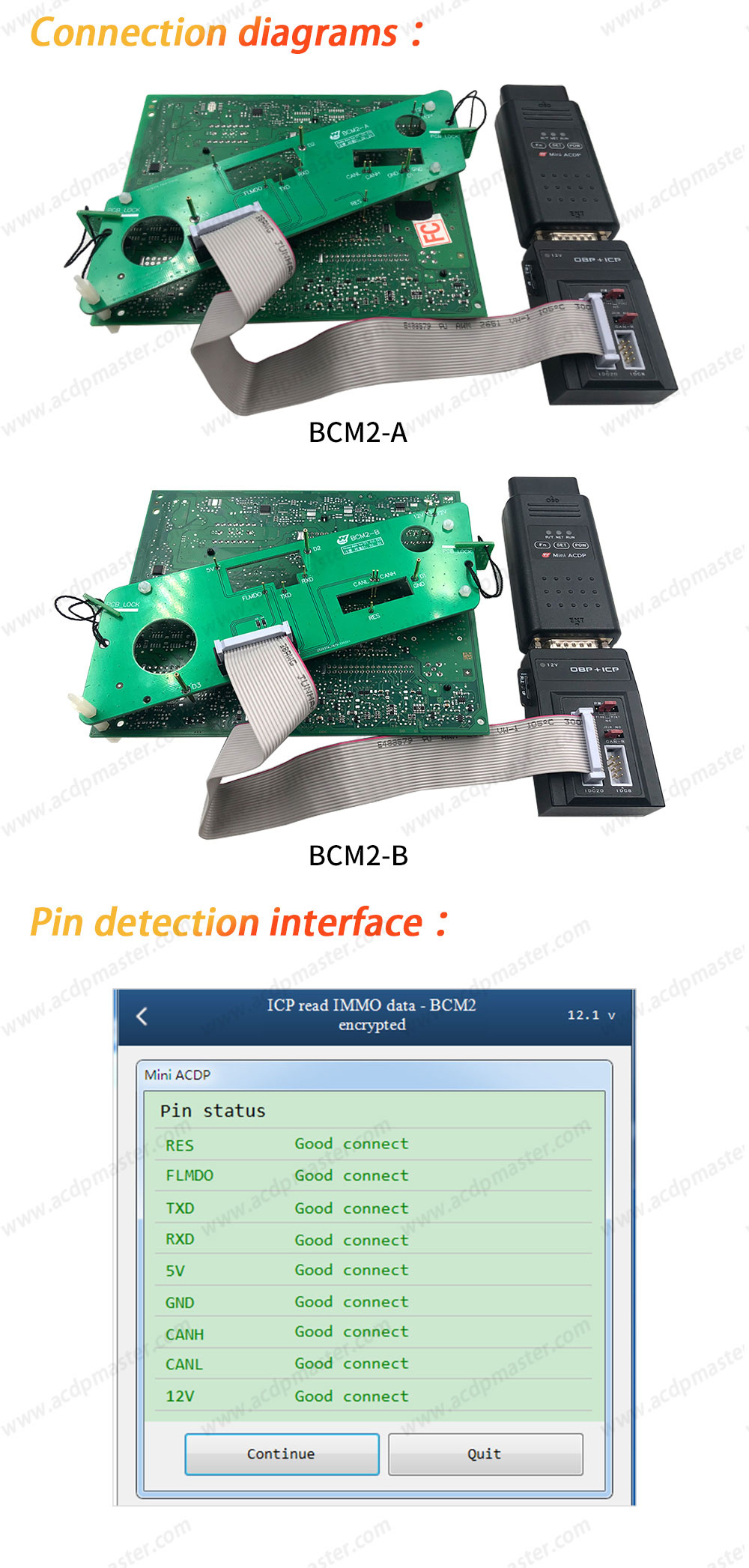 New Yanhua Mini ACDP for Audi Gen5 BCM2 IMMO Module 29 support add key and all key lost for 2013 - 2018 A4 A5 Q5 with License A603| Emirates Keys