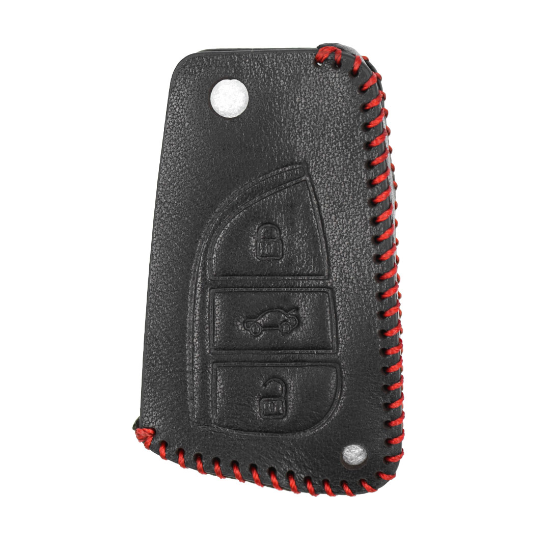 Vitodeco Genuine Leather Smart Key Fob Case Cover Protector