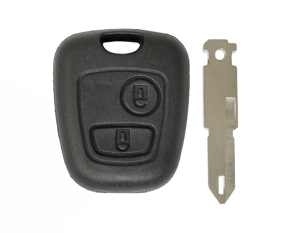 Aluminum key fob cover case fit for Citroen, Peugeot PX2 remote key, 17,95 €