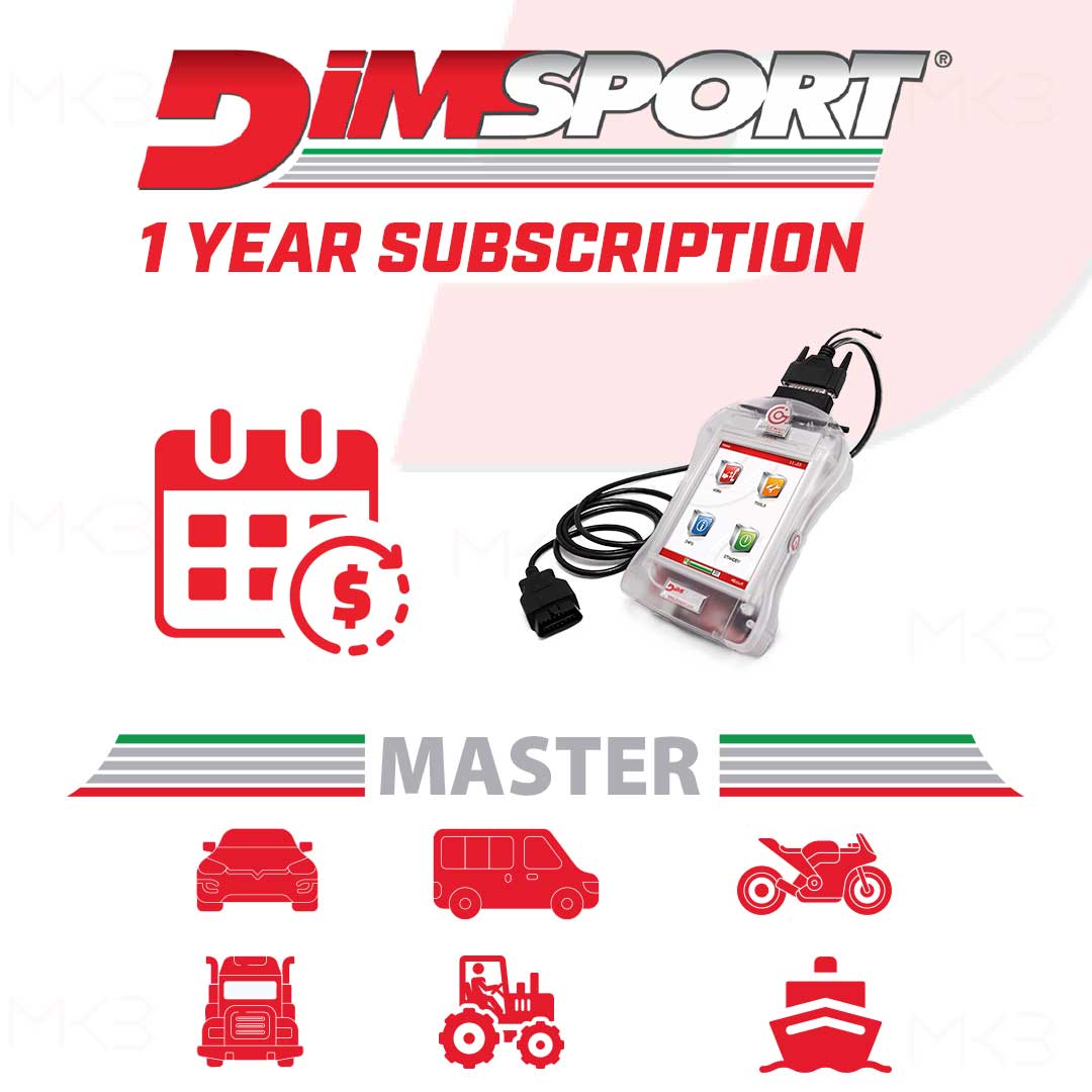 Dimsport - SINGLE TOOL 1 YEAR SUBSCRIPTION - NEW GENIUS - MULTIPLE ...