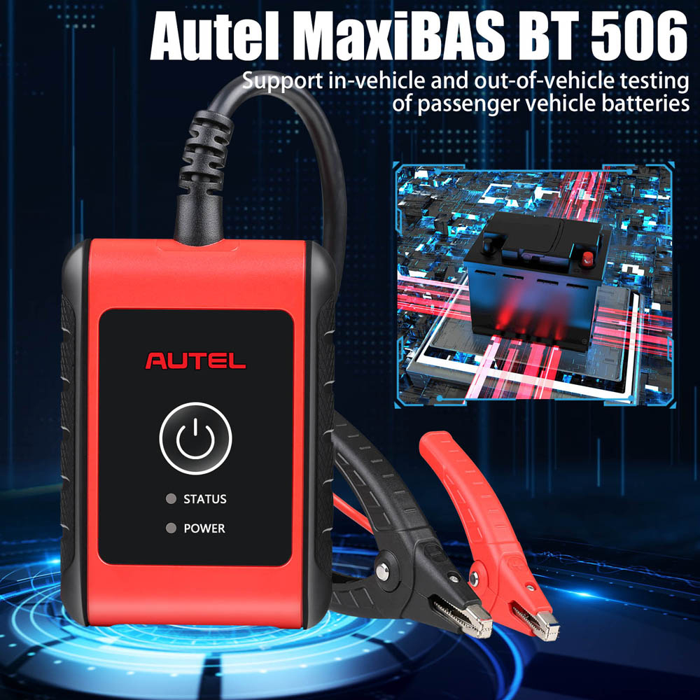 MaxiBAS BT508 - Testeur de batterie Autel & Système électrique
