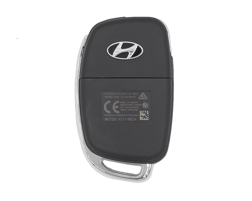 Hyundai IONIQ 2019 Genuine Flip Remote Key 433MHz 95430-G2110