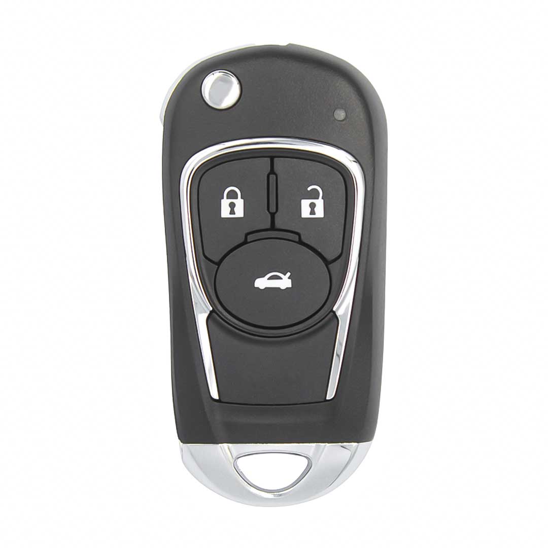 Xhorse VVDI Key Tool VVDI2 Wire Flip Remote Key 3 Buttons Buick Type  XKBU03EN
