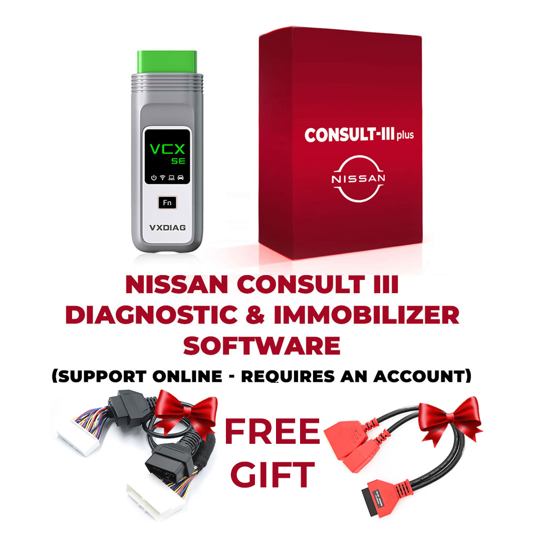 Nissan Package, Consult III Software , VCX SE Device and license