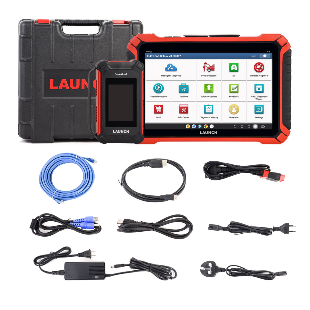 LaunchX-431PADIXLINKPAD9LINKHigh-endFlagshipDiagnosticTool&FreeX-PROG3AdvancedImmobilizerandKeyProgrammingModuleGift